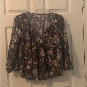 Old Navy Patterned Top
